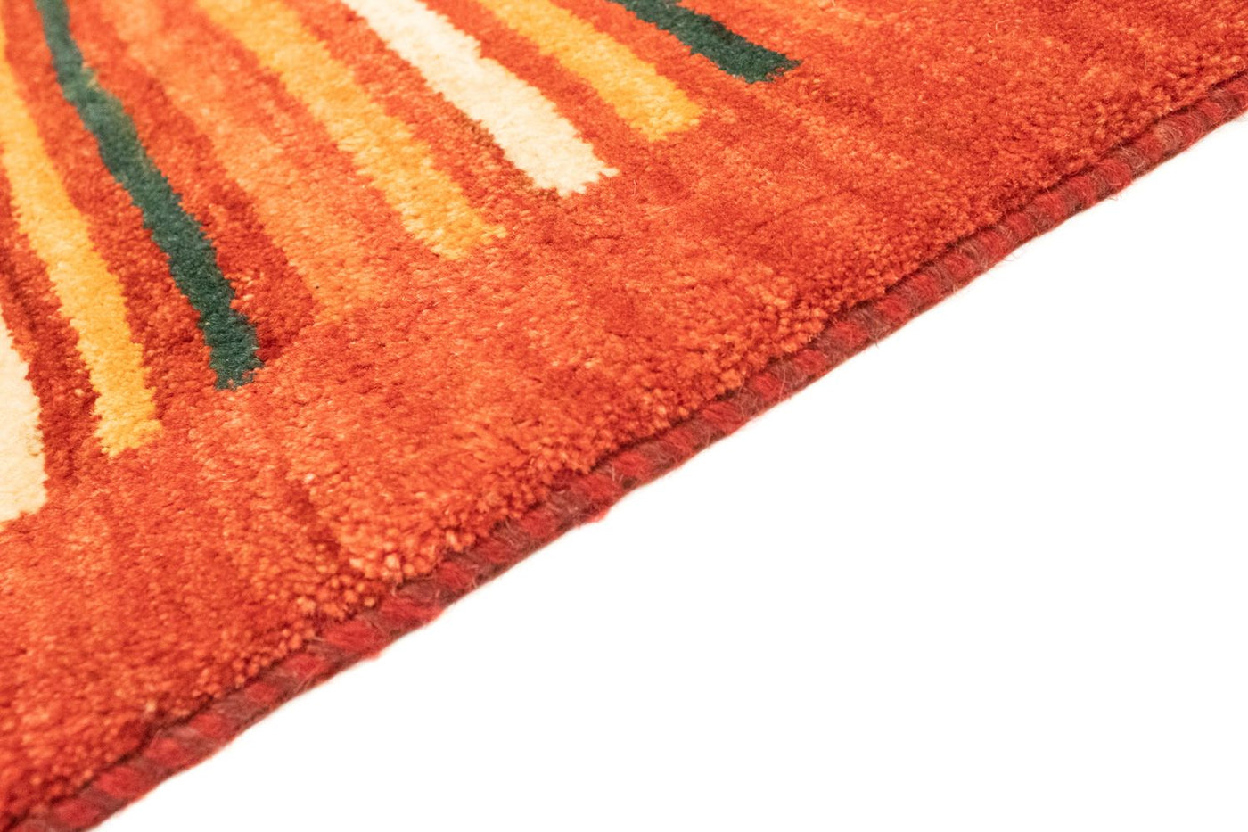 Gabbeh Persisch Teppich 181x120cm - Perserteppich Wollteppich