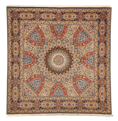 Perserteppich - Täbriz - Royal 254 x 248 cm Teppich Quadratisch