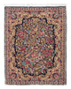 Perserteppich - Royal 71 x 53 cm - dunkelblau