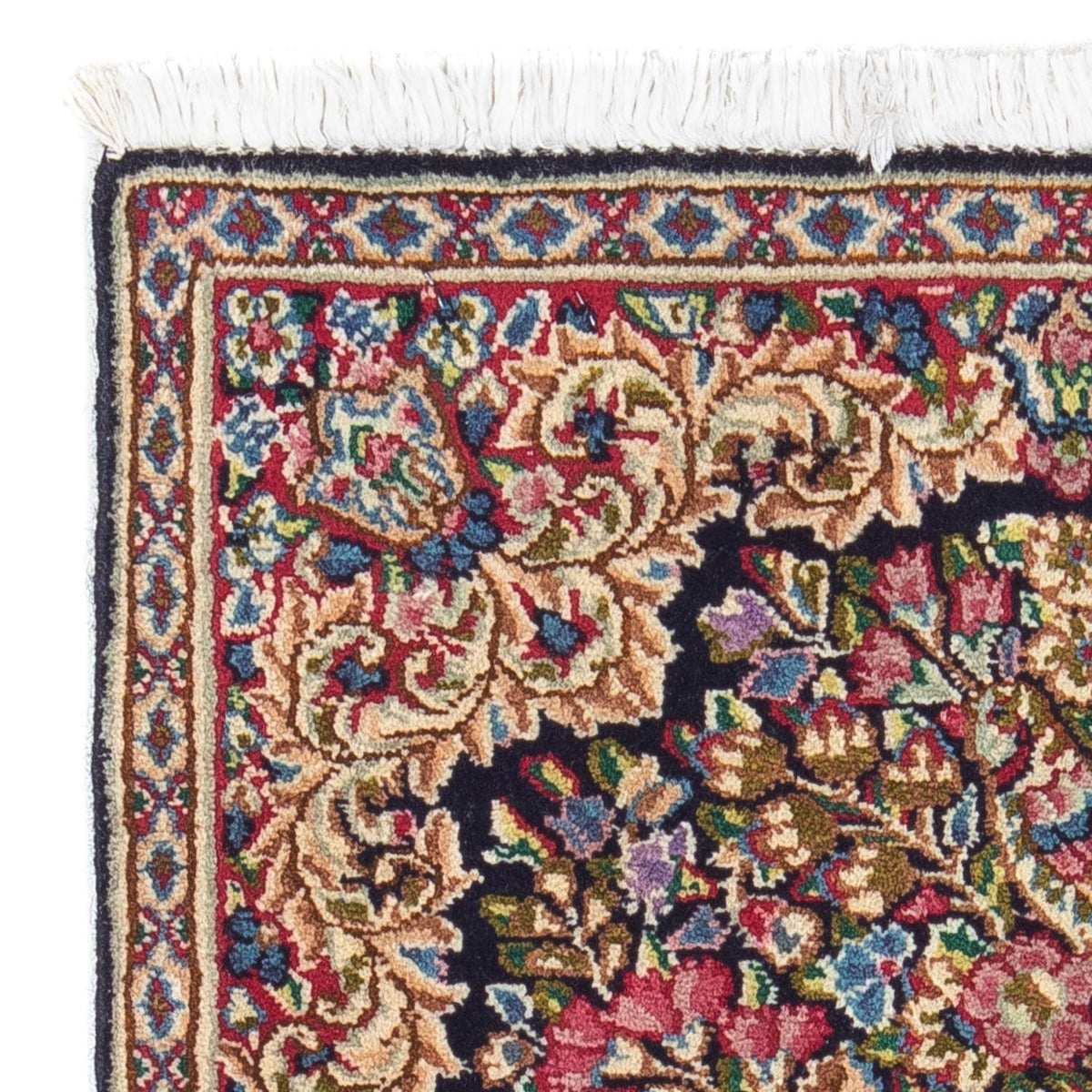 Perserteppich - Royal 71 x 53 cm - dunkelblau