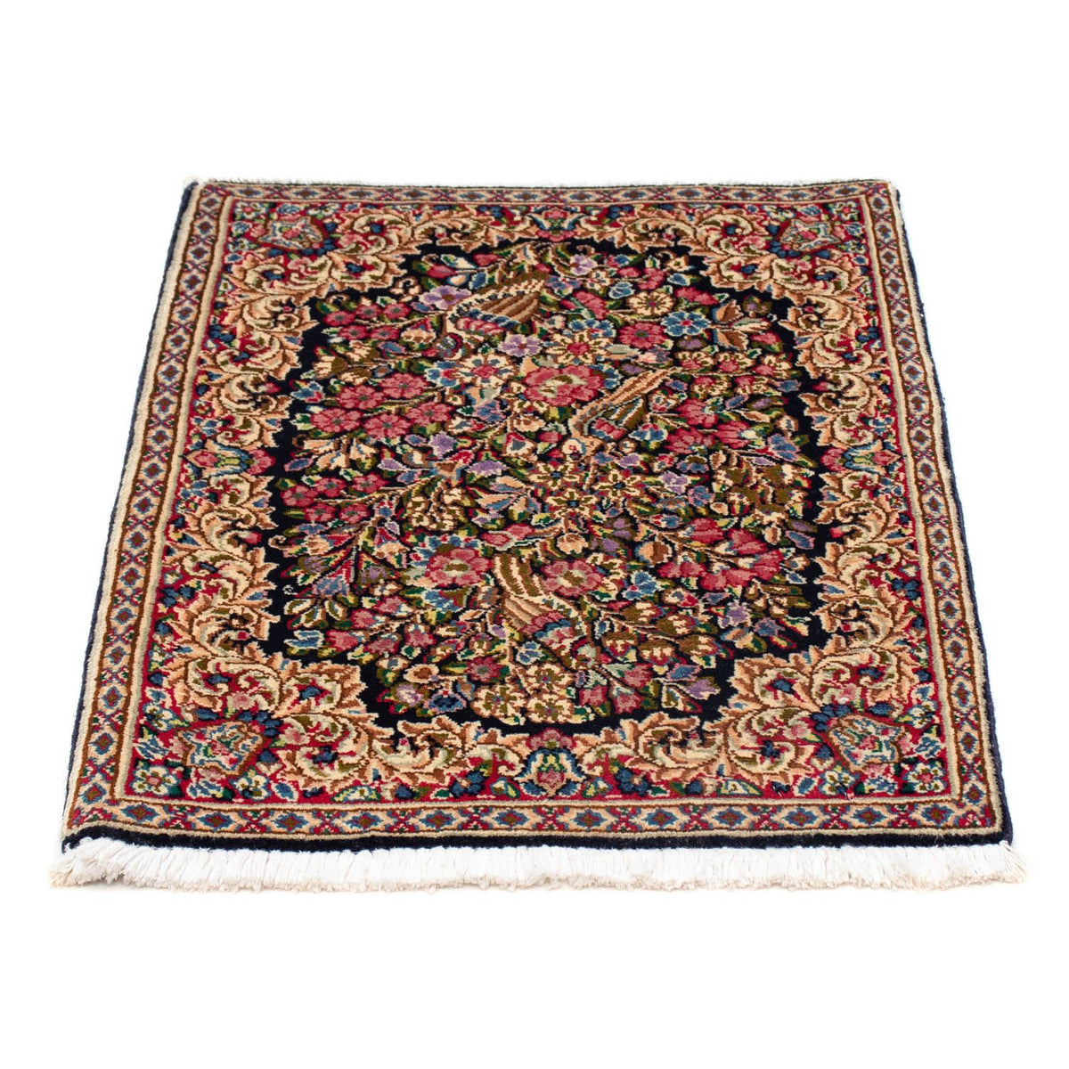 Perserteppich - Royal 71 x 53 cm - dunkelblau