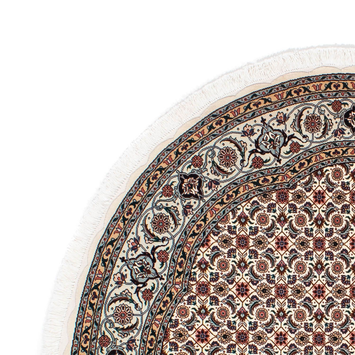 Täbriz - 50 Raj Teppich 151x151cm - Perserteppich