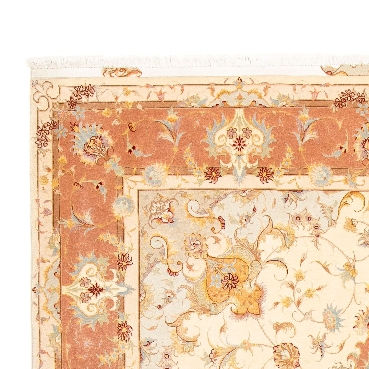 Täbriz - 50 Raj Teppich 203x312cm - Perserteppich