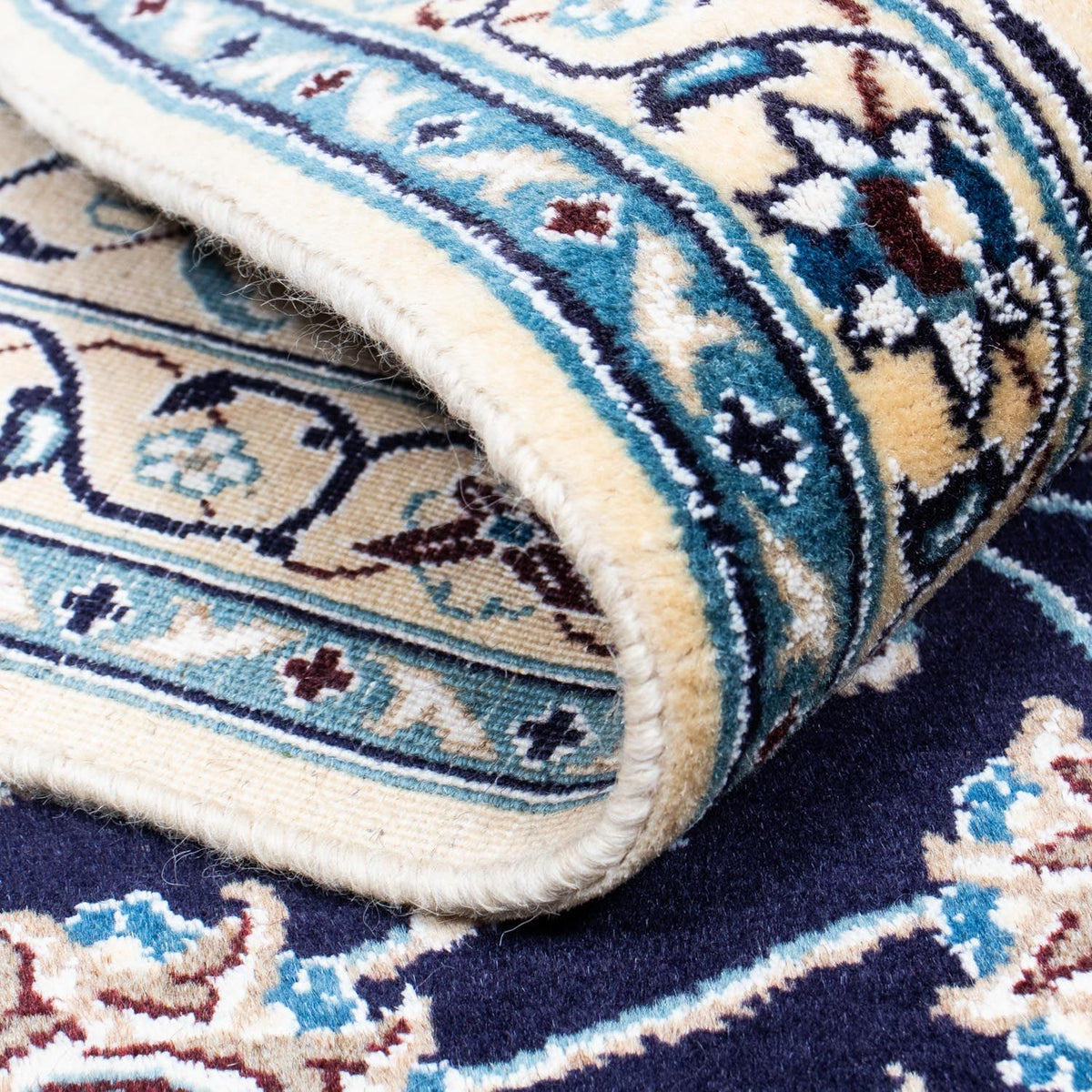 Perserteppich - Nain - Royal 286 x 198 cm - schwarz