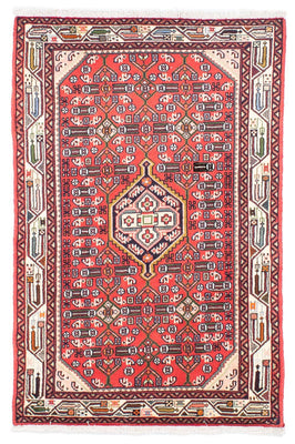 Perserteppich - Nomadic 148 x 102 cm - rot