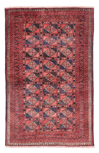 Belutsch Teppich 91x151cm - Orientteppich - hellrot