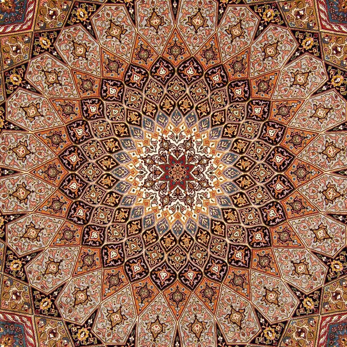 Perserteppich - Täbriz - Royal 403 x 300 cm Wohnzimmer Teppich