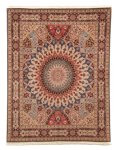 Täbriz - 50 Raj Teppich 204x255cm - Perserteppich