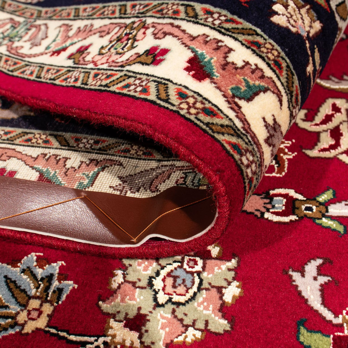 Perserteppich - Täbriz - Royal 254 x 254 cm Teppich Quadratisch