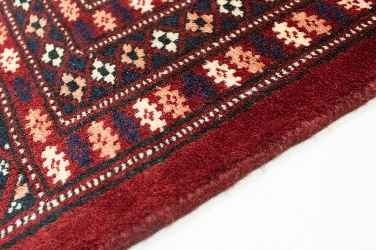 Afghan Teppich - Buchara 207 x 204 cm - rot