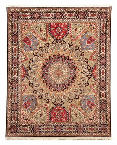 Täbriz - 50 Raj Teppich 204x250cm - Perserteppich