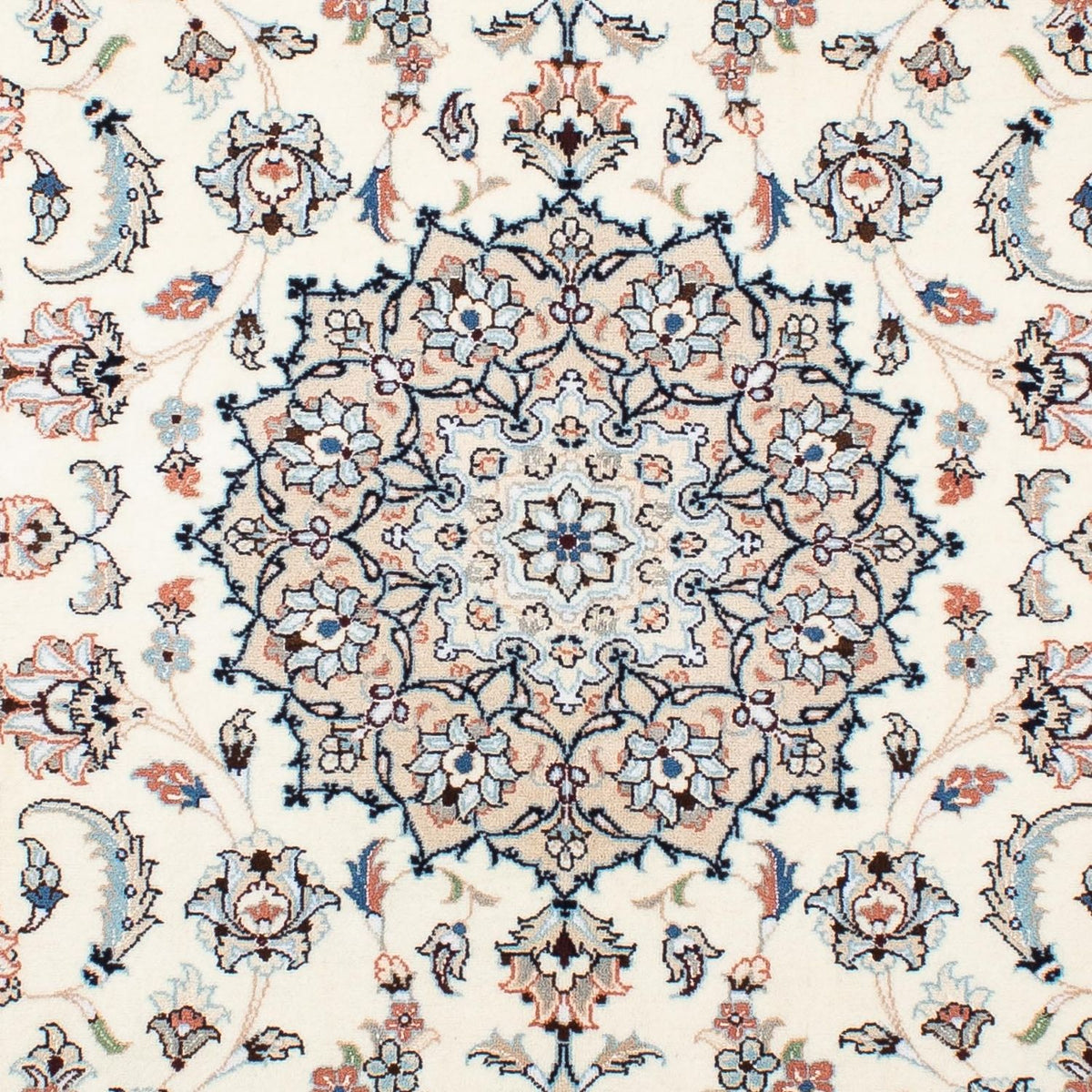 Perserteppich - Nain - Royal 197 x 137 cm Wohnzimmer Teppich
