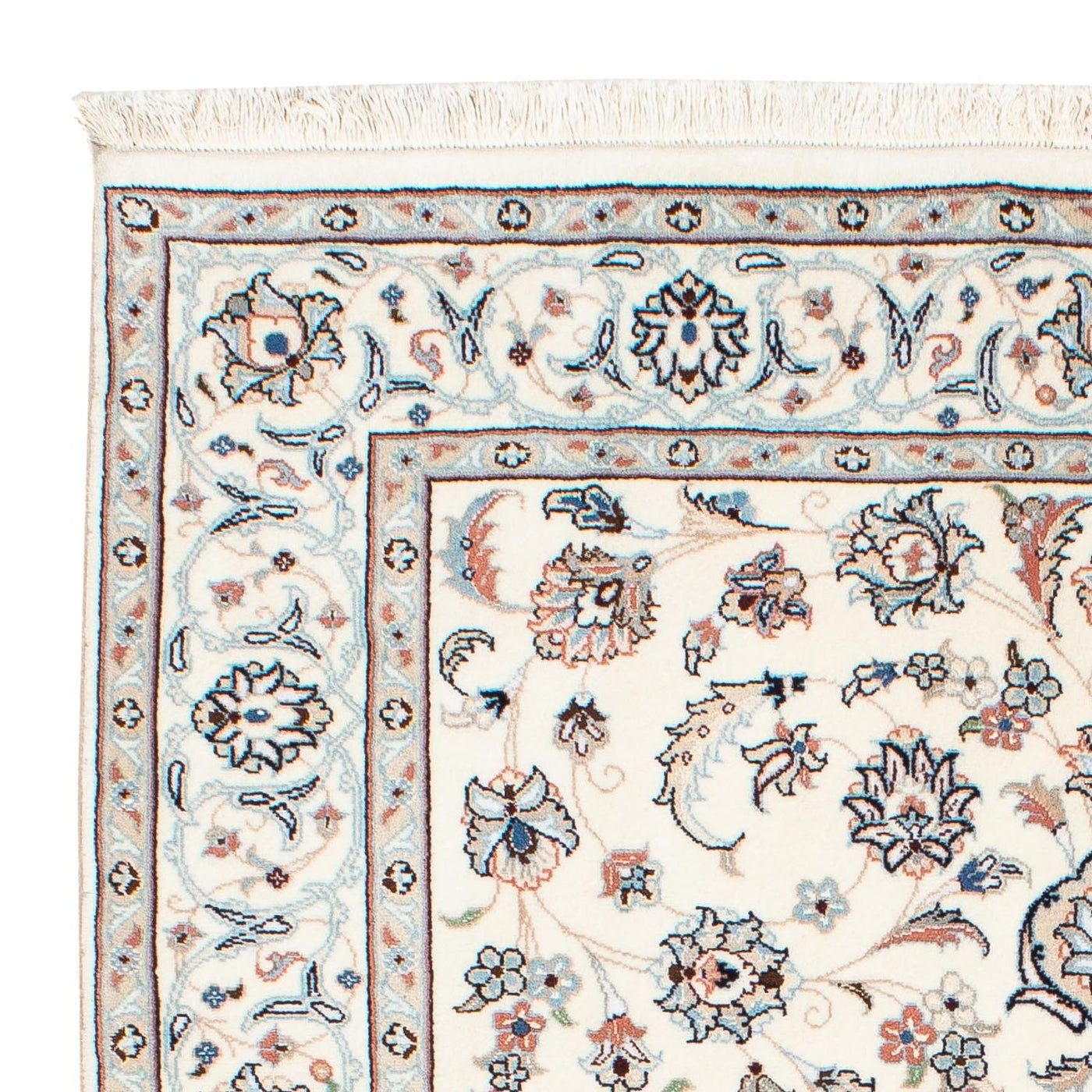 Perserteppich - Nain - Royal 197 x 137 cm Wohnzimmer Teppich