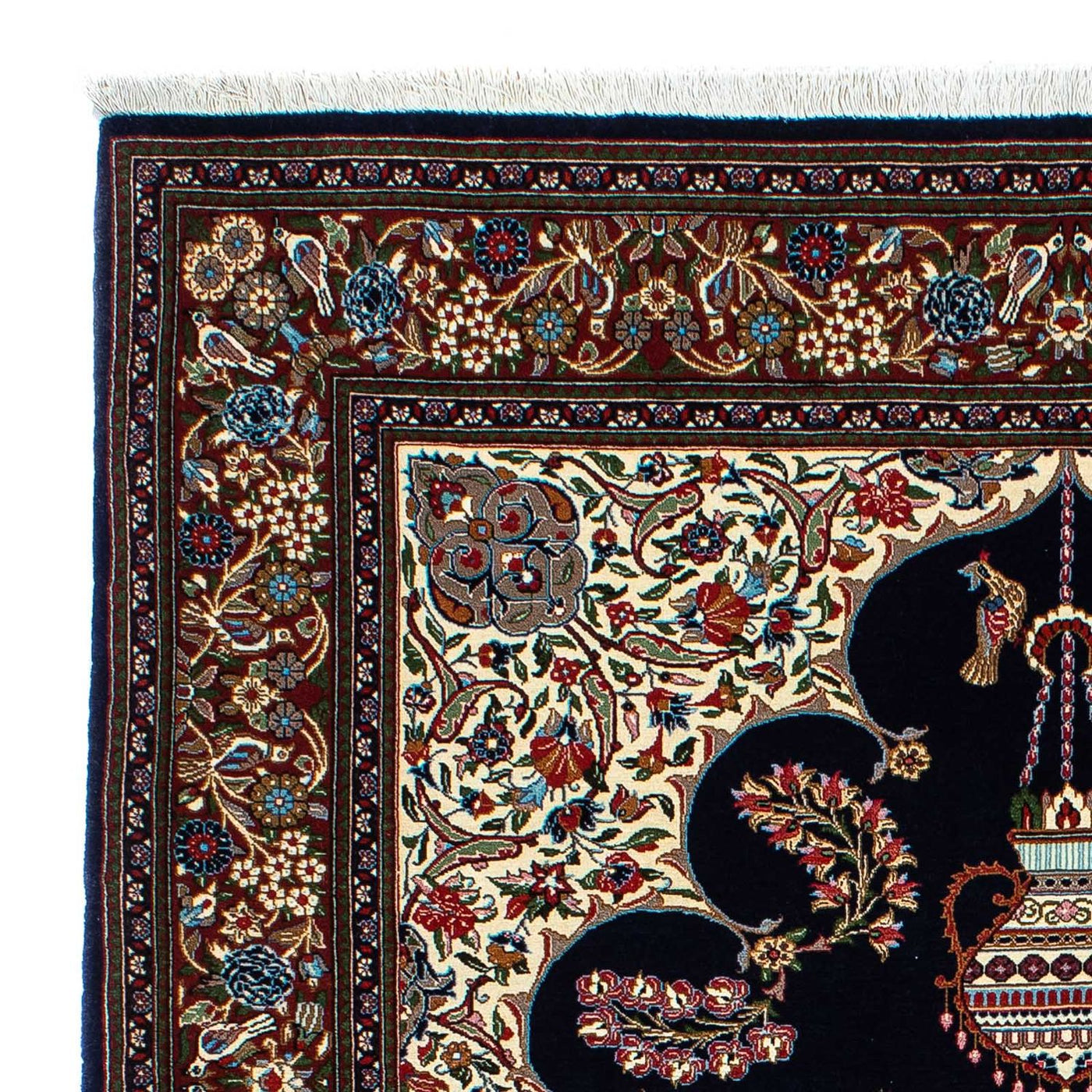Ghom Teppich 210x139cm - Perserteppich