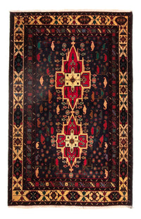 Belutsch Teppich 180 x 115 cm - dunkelblau