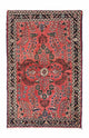 Perserteppich - Nomadic 123 x 77 cm - hellrot
