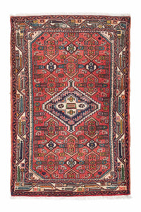 Perserteppich - Nomadic 103 x 83 cm - rot