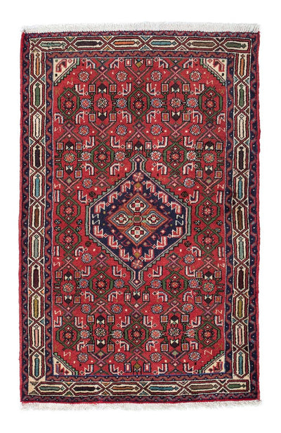 Perserteppich - Nomadic 80 x 122 cm - rot