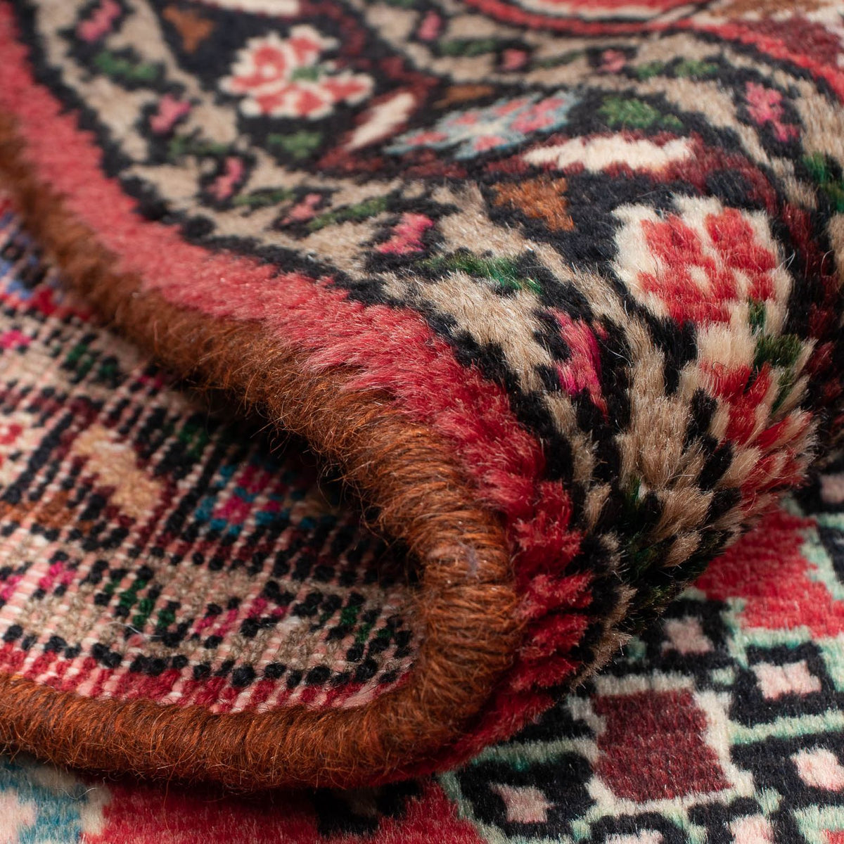 Perserteppich - Nomadic 133 x 81 cm - rot