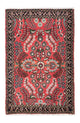 Perserteppich - Nomadic 129 x 85 cm - rot