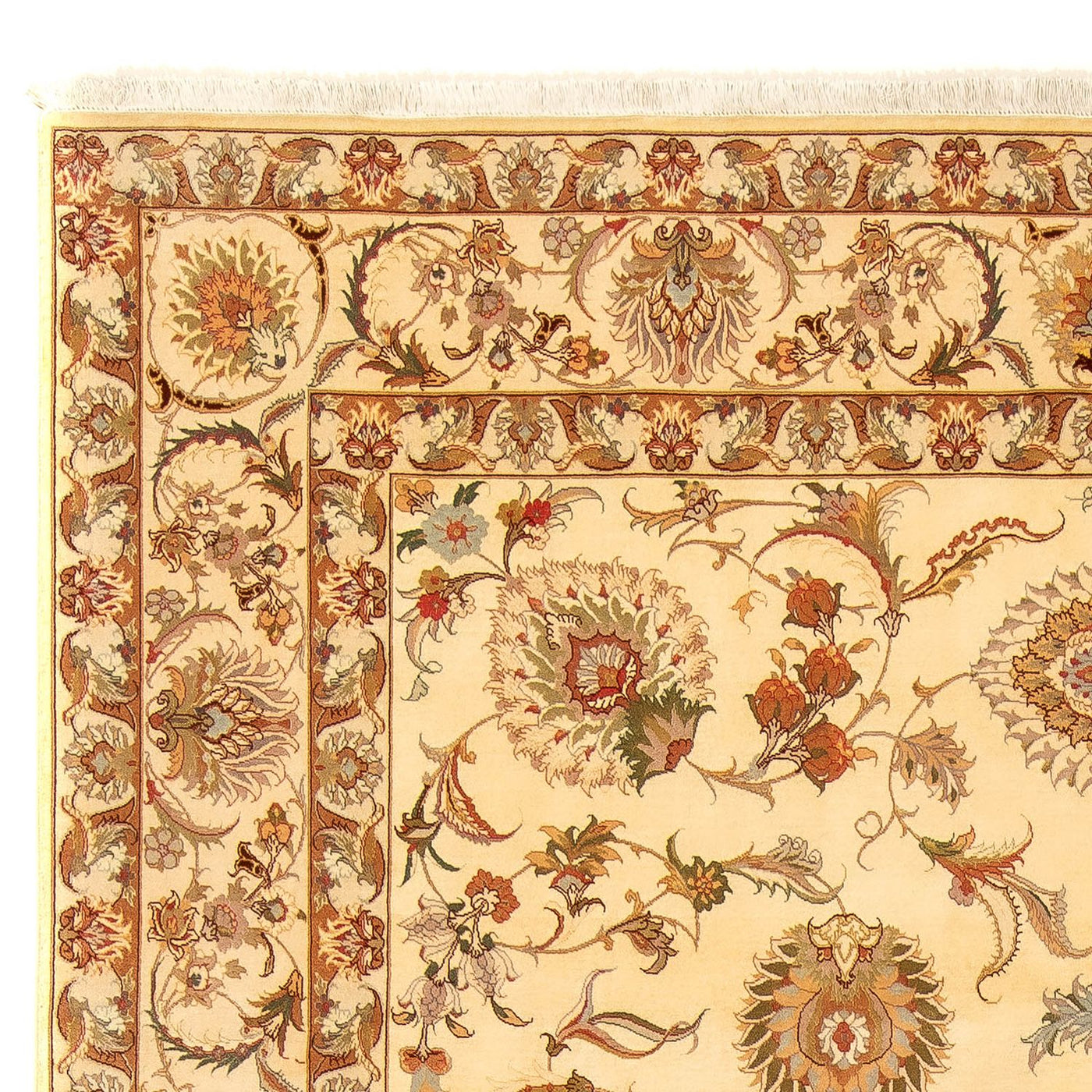 Täbriz - 50 Raj Teppich 346x256cm - Perserteppich