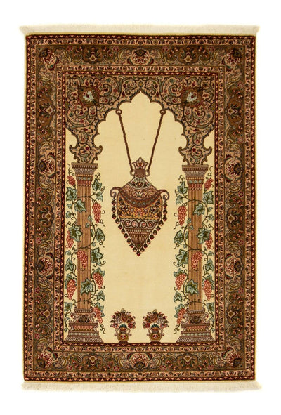 Täbriz - 50 Raj Teppich 103x153cm - Perserteppich