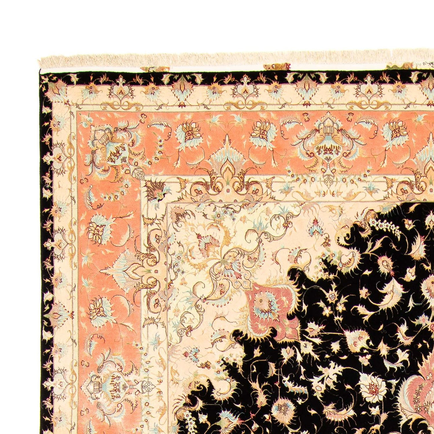 Täbriz - 50 Raj Teppich 397x297cm - Perserteppich