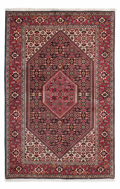 Bidjar - Zanjan Teppich 138x216cm - Perserteppich - rot