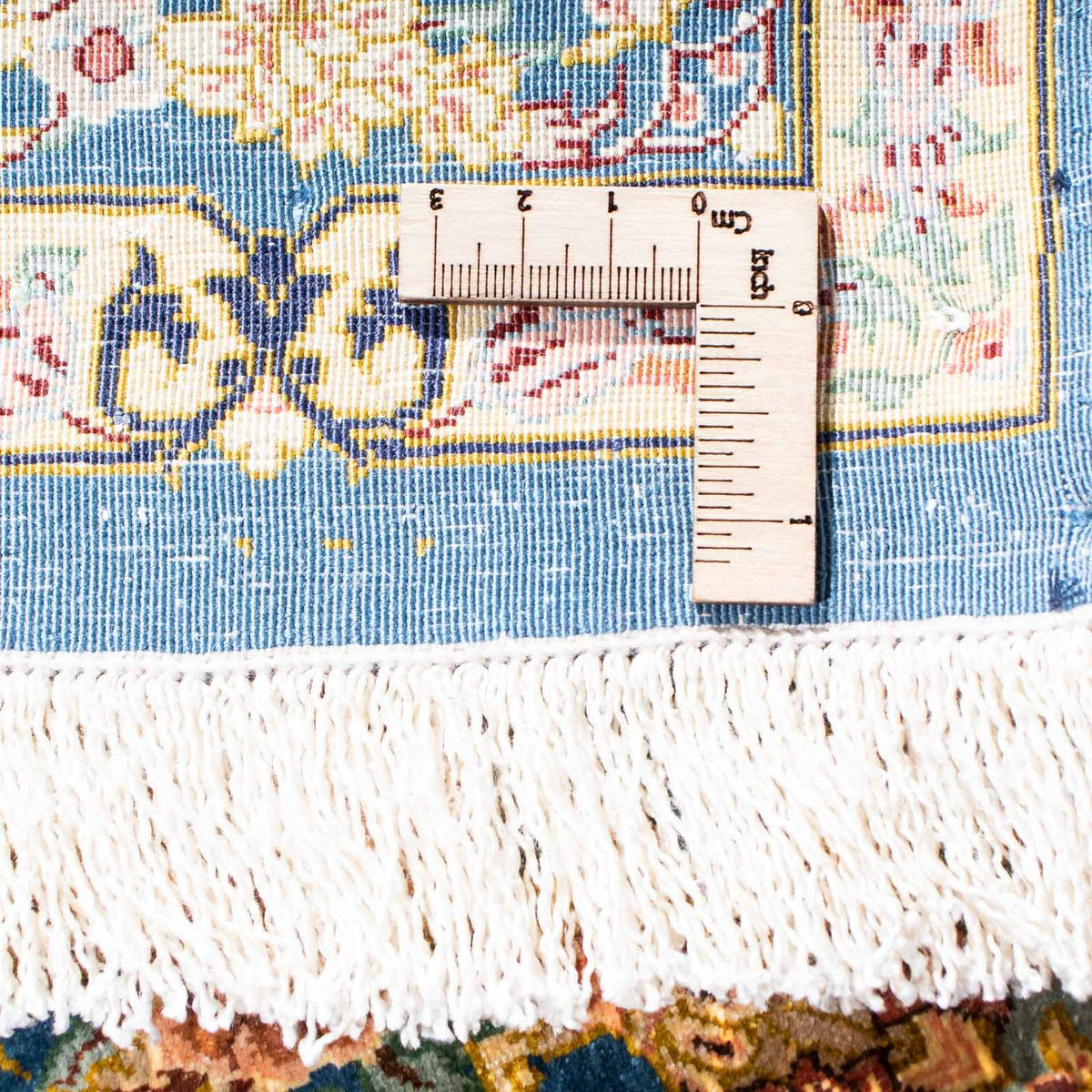 Perserteppich - Ghom 121 x 80 cm - dunkelblau