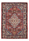 Hamadan Teppich 80x114cm - Perserteppich - Rechteckig / Hellrot / 80 x 114 cm Rechteckig