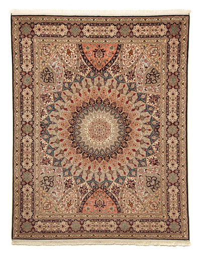 Täbriz - 50 Raj Teppich 205x256cm - Perserteppich