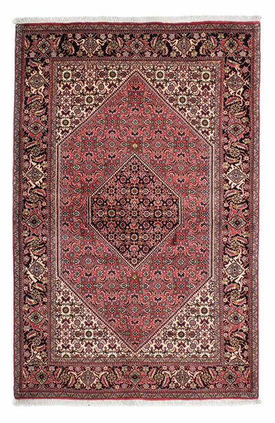 Bidjar - Zanjan Teppich 142x222cm - Perserteppich - rot