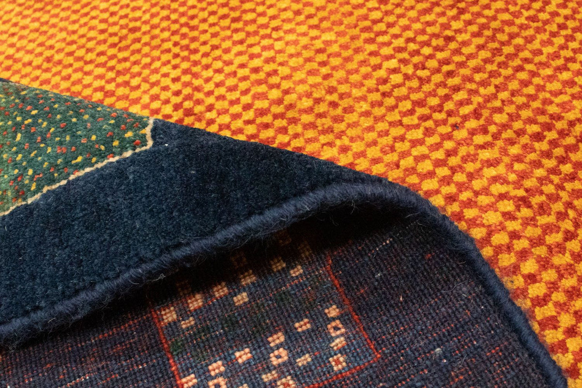 Gabbeh Teppich - Perser 238 x 172 cm - orange