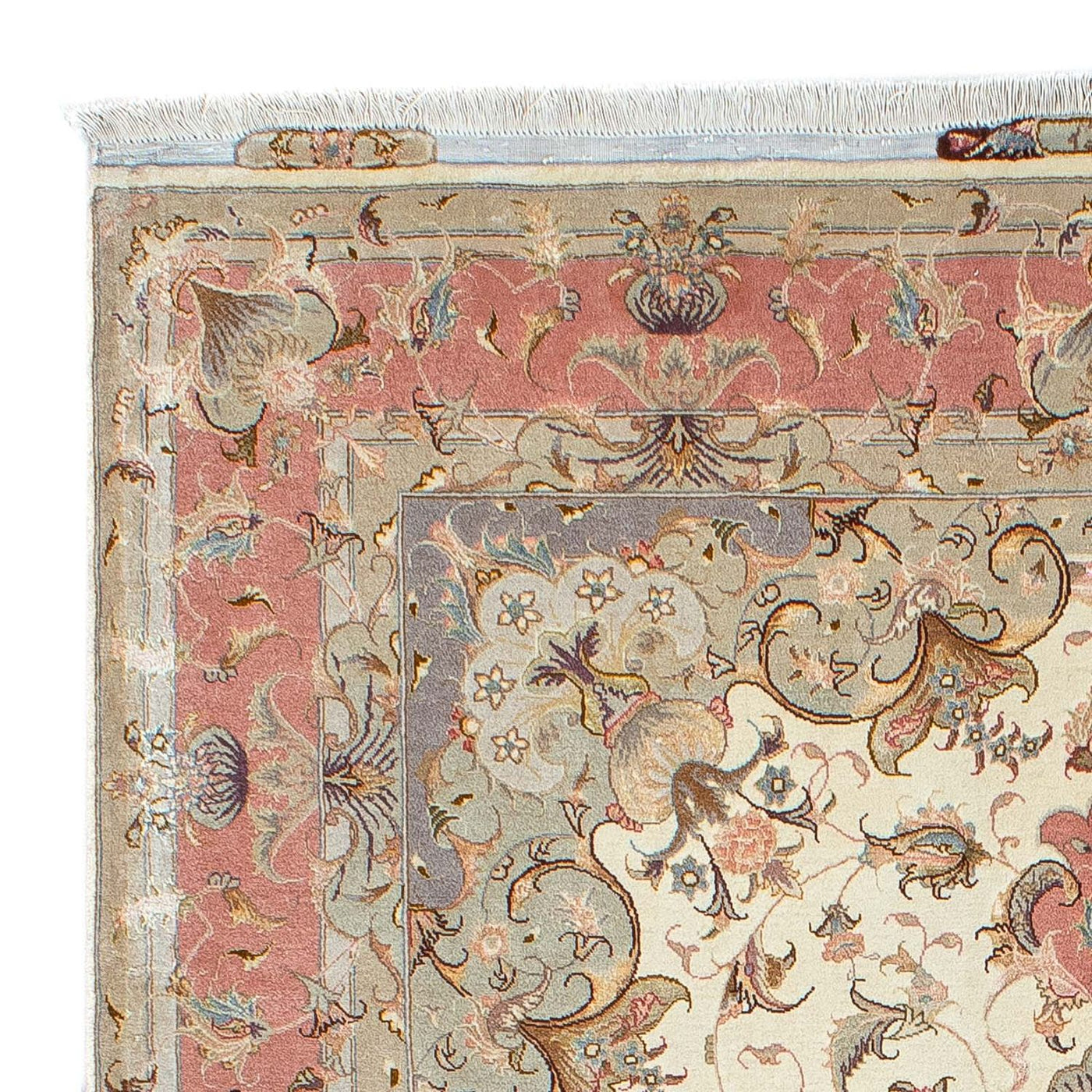 Täbriz - 50 Raj Teppich 206x152cm - Perserteppich