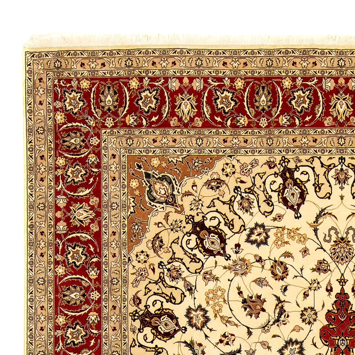 Täbriz - 50 Raj Teppich 252x351cm - Perserteppich