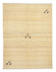 Gabbeh Persisch Teppich 204x156cm - Perserteppich Wollteppich
