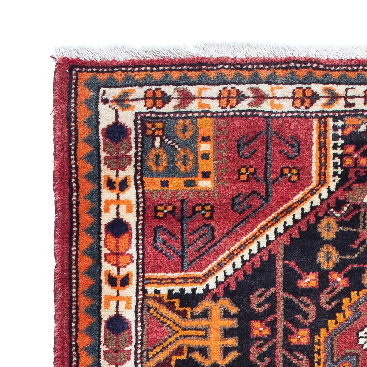 Perserteppich - Nomadic 90 x 142 cm - hellrot