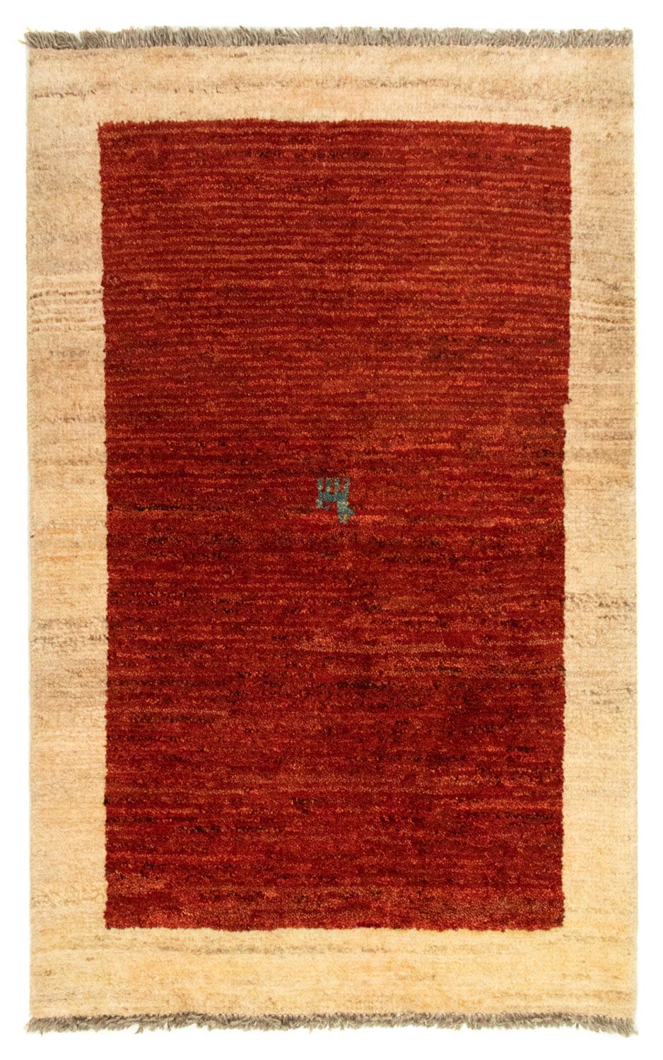 Gabbeh Teppich - Perser 127 x 79 cm - rot