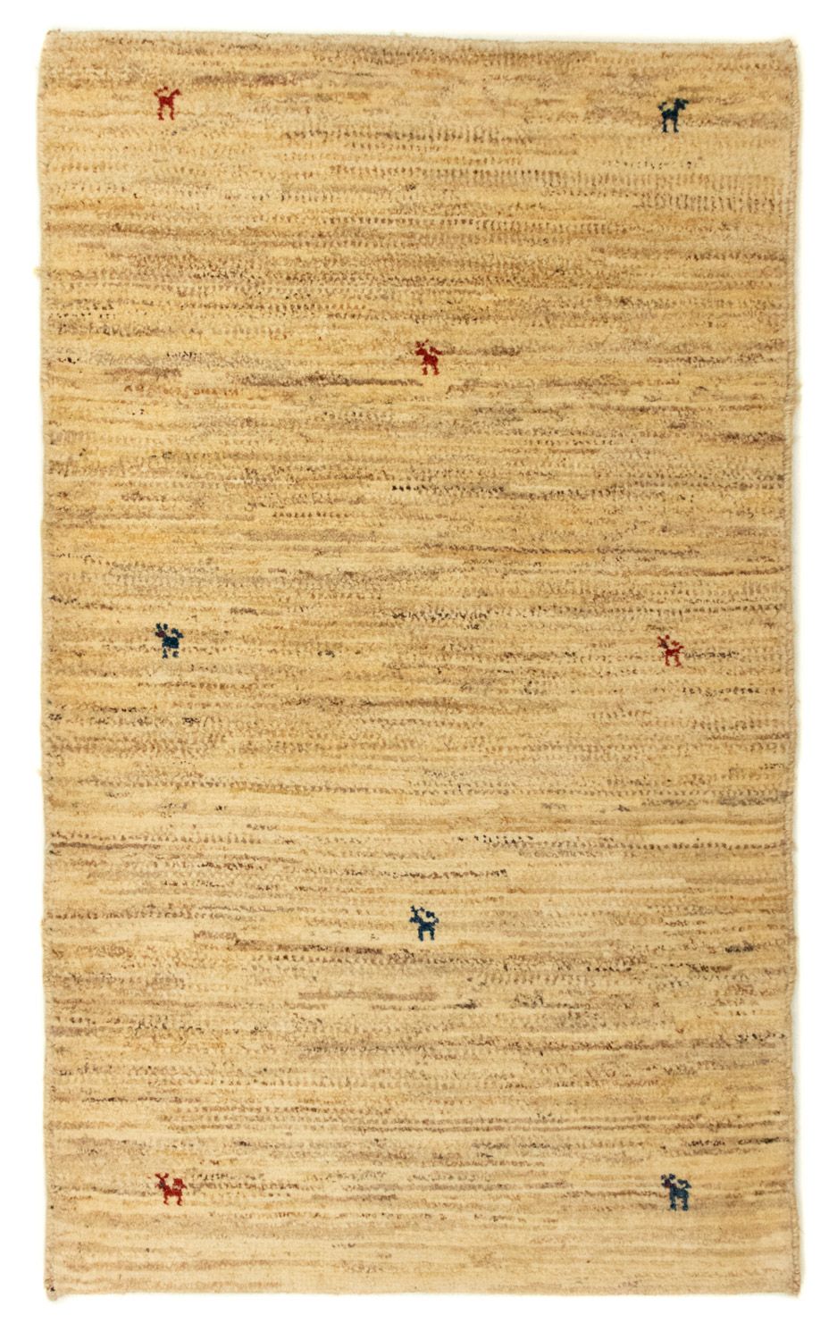Gabbeh Teppich - Perser 135 x 78 cm - beige