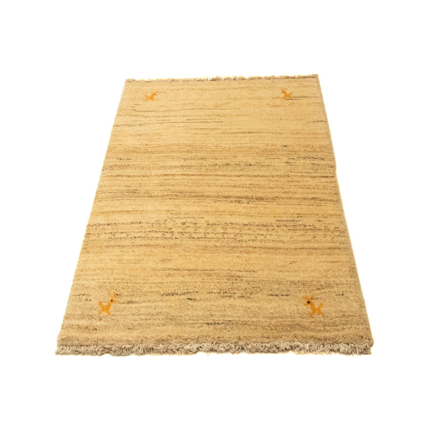 Gabbeh Persisch Teppich 124x68cm - Perserteppich Wollteppich
