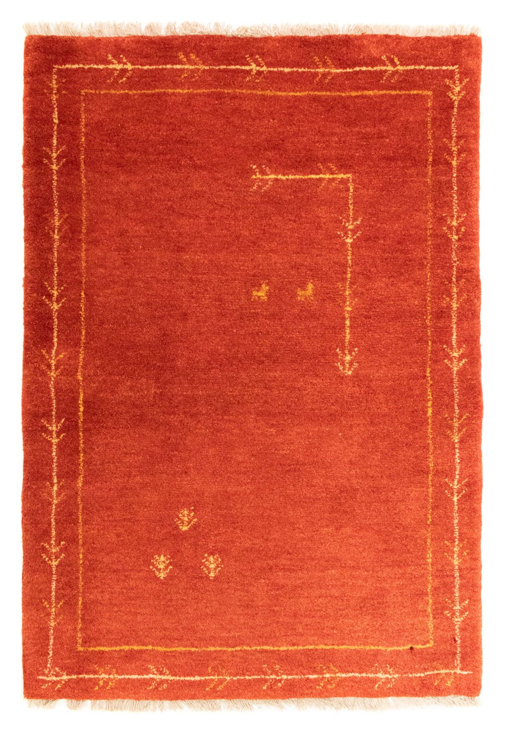 Gabbeh Teppich - Perser 126 x 85 cm