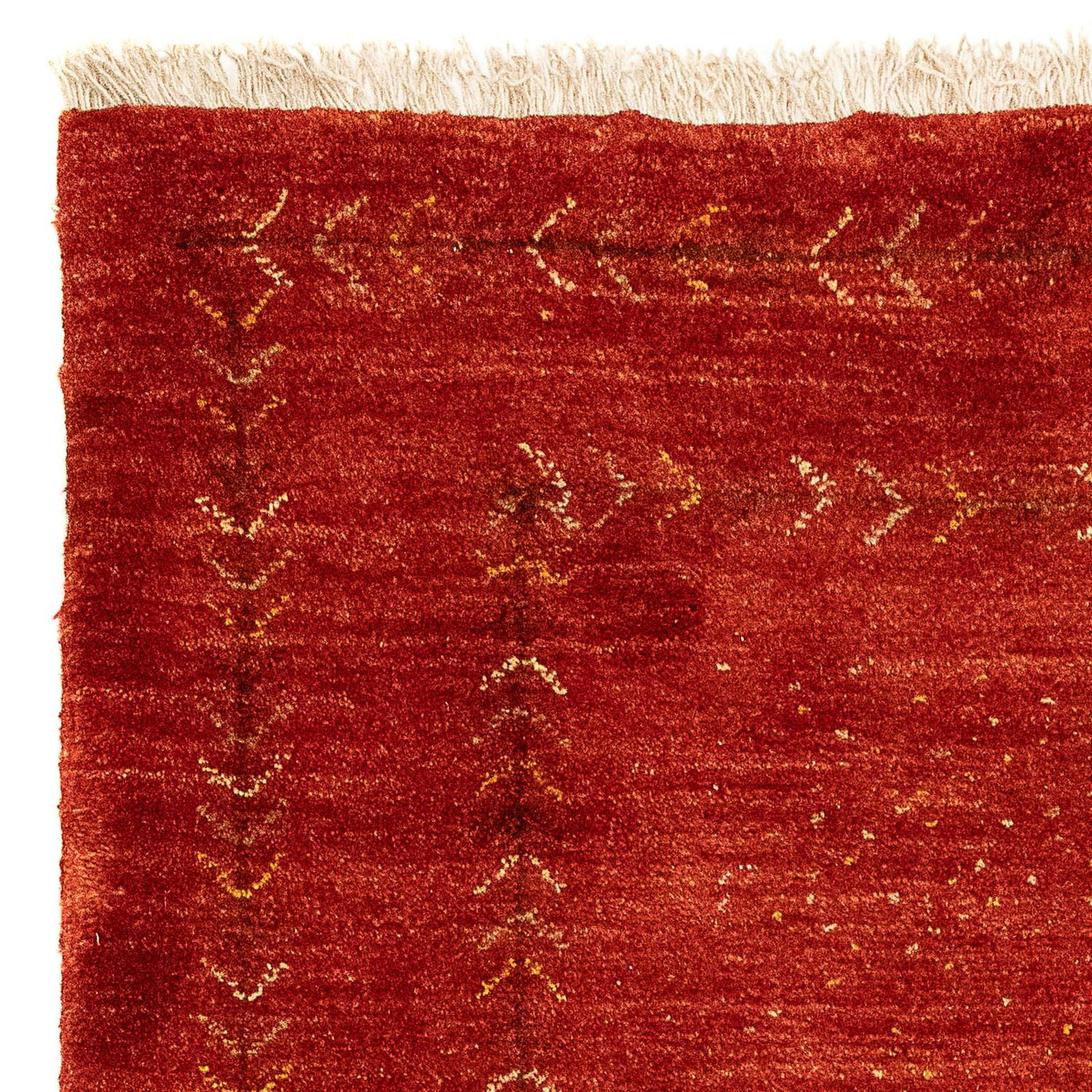 Gabbeh Persisch Teppich 137x75cm - Perserteppich Wollteppich