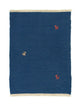 Gabbeh Teppich - Perser 86 x 63 cm - dunkelblau