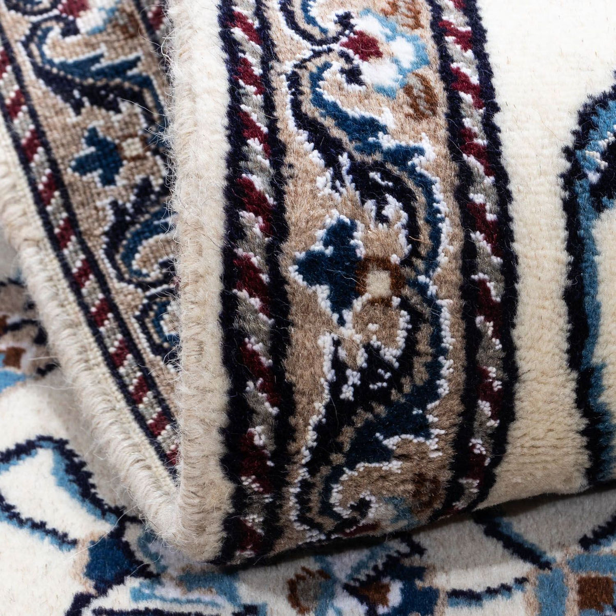 Perserteppich - Nain 138 x 67 cm - beige