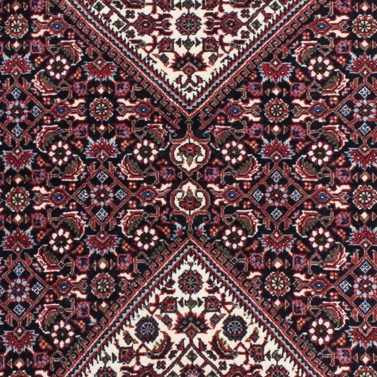 Perserteppich - Bidjar - Royal 194 x 79 cm - dunkelblau
