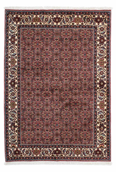 Bidjar - Zanjan Teppich 140x199cm - Perserteppich - dunkelblau
