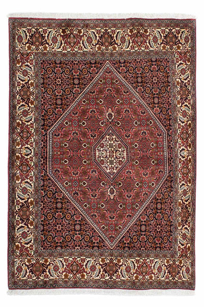 Bidjar - Zanjan Teppich 139x203cm - Perserteppich - rot