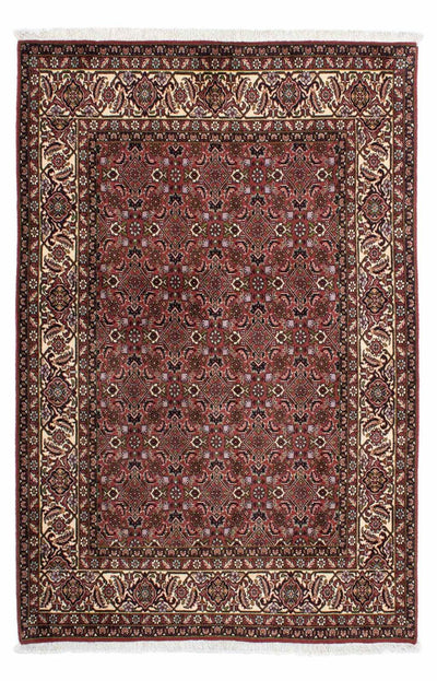 Bidjar - Zanjan Teppich 139x208cm - Perserteppich - rot