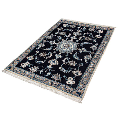 Nain Teppich 97x144cm - Perserteppich - dunkelblau