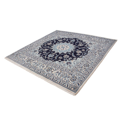 Nain Teppich 196x200cm - Perserteppich - dunkelblau